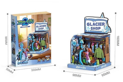 Zoo City 3D Wooden Puzzle | Zootopia Inspired Miniature