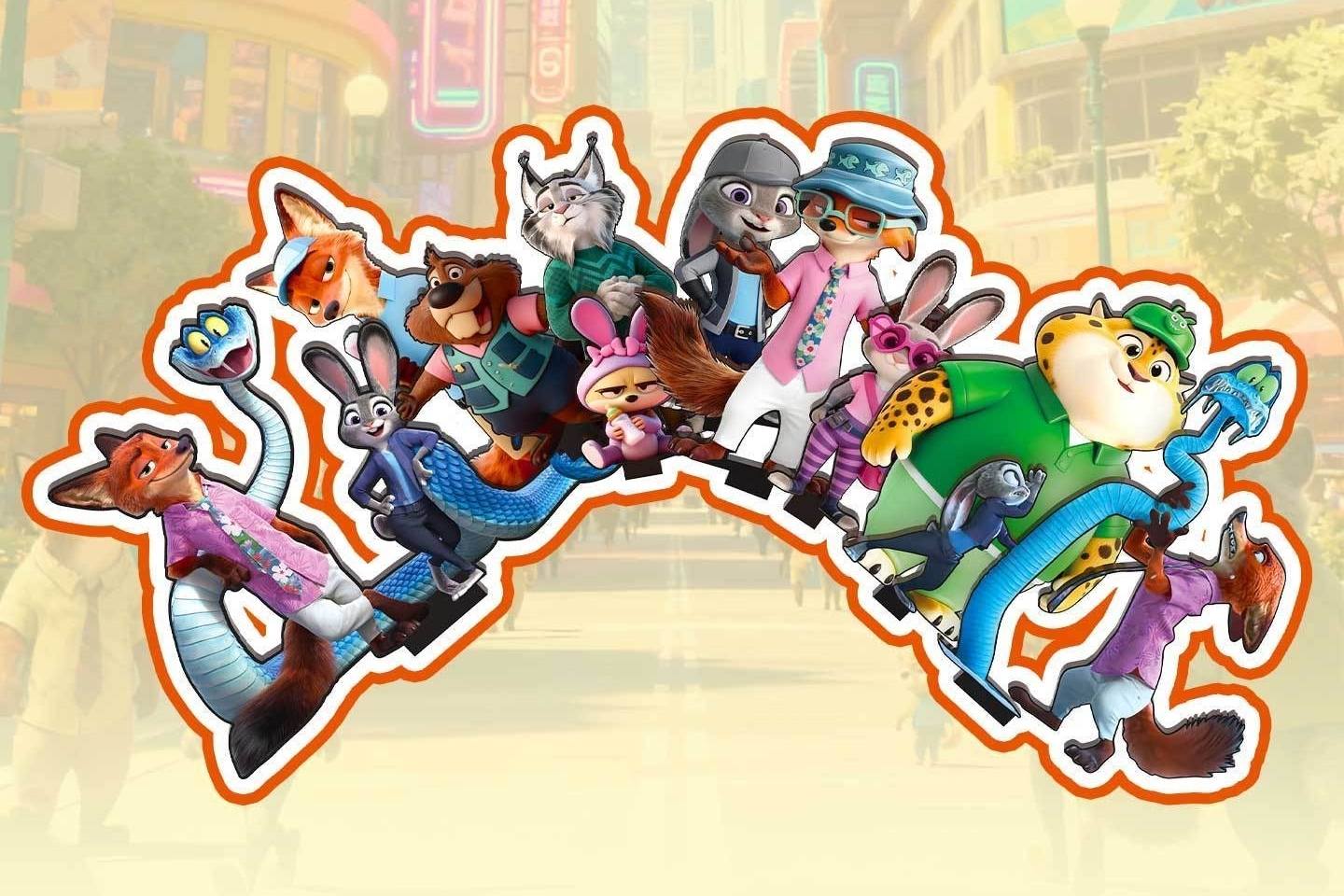 Zoo City 3D Wooden Puzzle | Zootopia Inspired Miniature