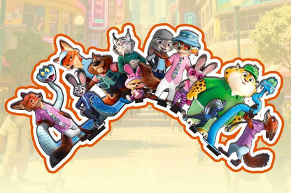 Zoo City 3D Wooden Puzzle | Zootopia Inspired Miniature