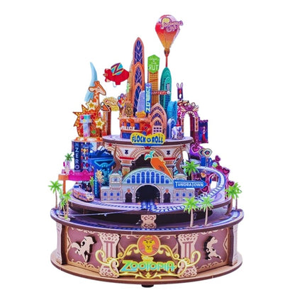 Zootopia 3D Music Box Puzzle