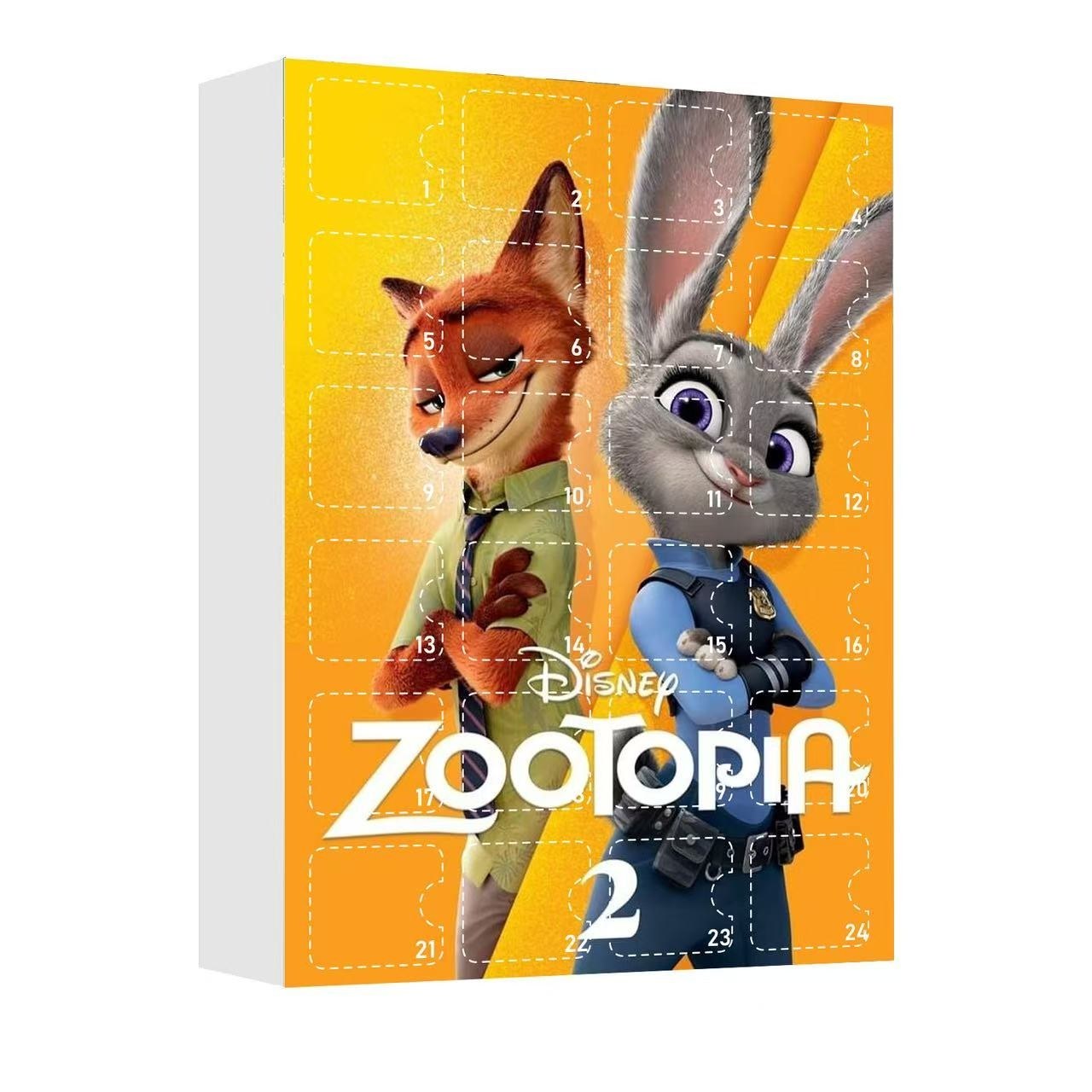 Zootopia Advent Calendar - 2D Flat Acrylic Collectibles