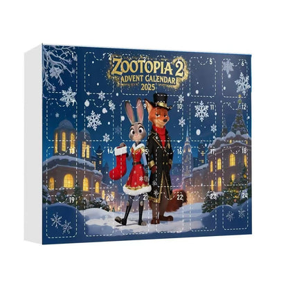 Zootopia Advent Calendar - 2D Flat Acrylic Collectibles