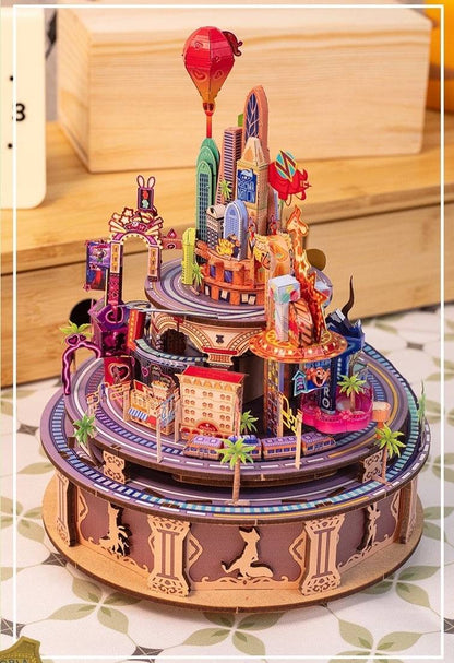 Zootopia 3D Music Box Puzzle