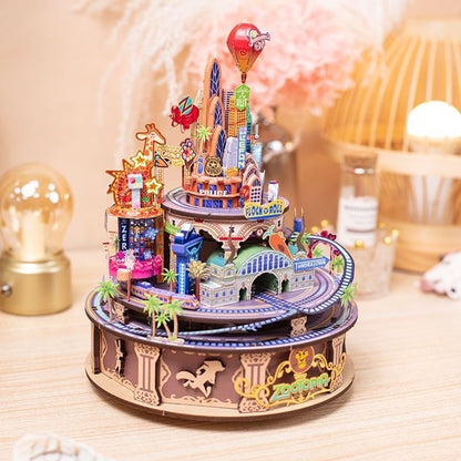 Zootopia 3D Music Box Puzzle