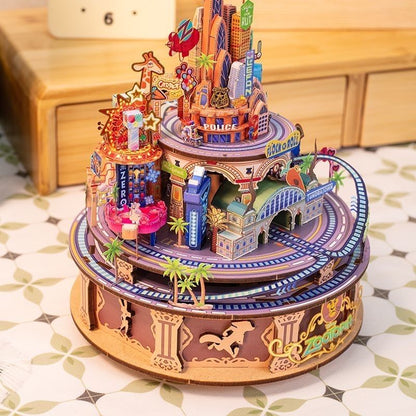 Zootopia 3D Music Box Puzzle