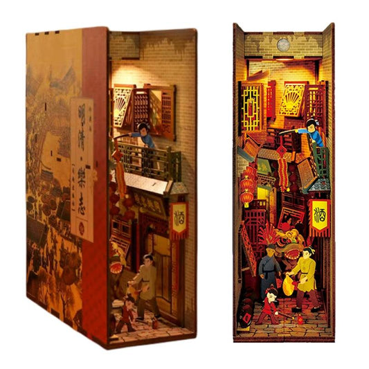 Qing Dynasty - 3D Wooden DIY Book Nook - Tonecheer