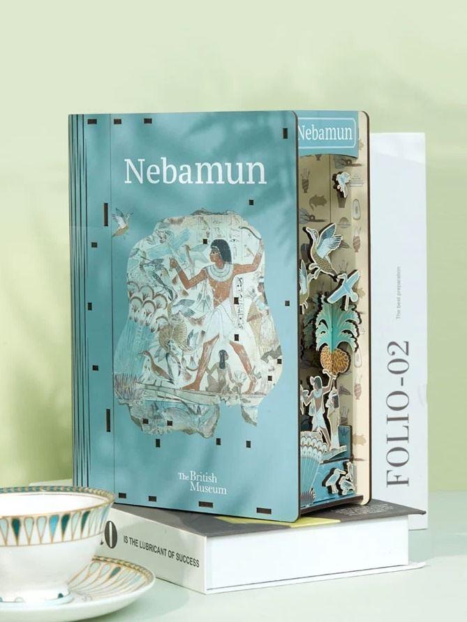 Nebamun's Garden DIY Wooden Book Nook Kit
