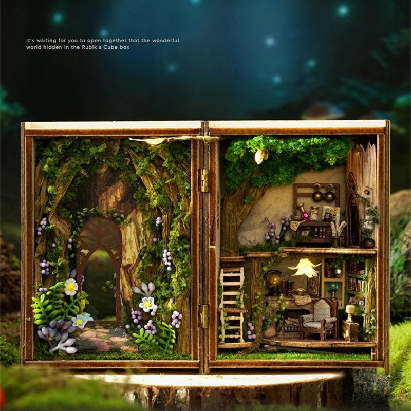 miniature scenes of Forest Wonderland DIY Miniature House Kit