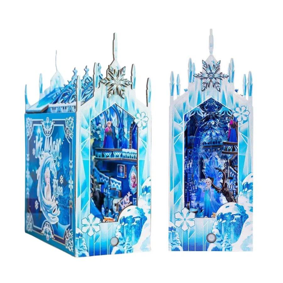 Frozen DIY Book Nook Kit – A Magical Winter Wonderland for Your Bookshelf – DIYSLAND