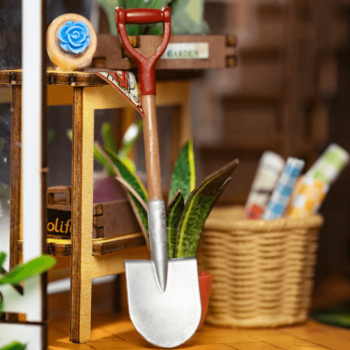 Garden House, Greenhouse DIY Book Nook Kit