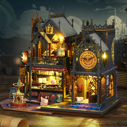 Holo Magic City |  DIY Miniature House Kit | Dollhouse | Diorama