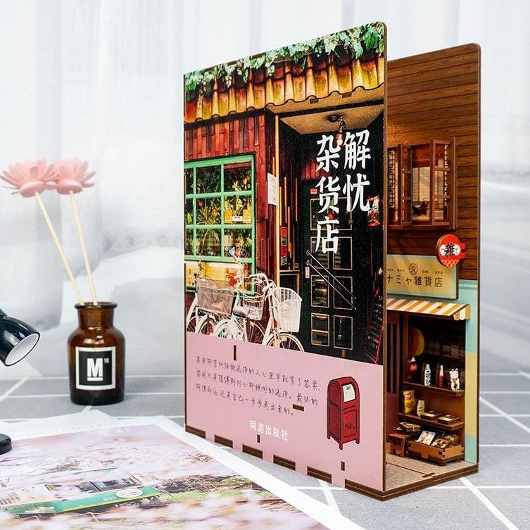 Japanese Grocery Store - DIY Book Nook Kit - Bookshelf Insert Diorama Decor