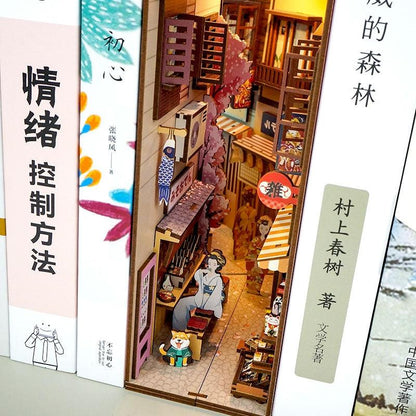 Japanese Grocery Store - DIY Book Nook Kit - Bookshelf Insert Diorama Decor 04