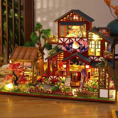 diy japanese style house miniature dollhouse
