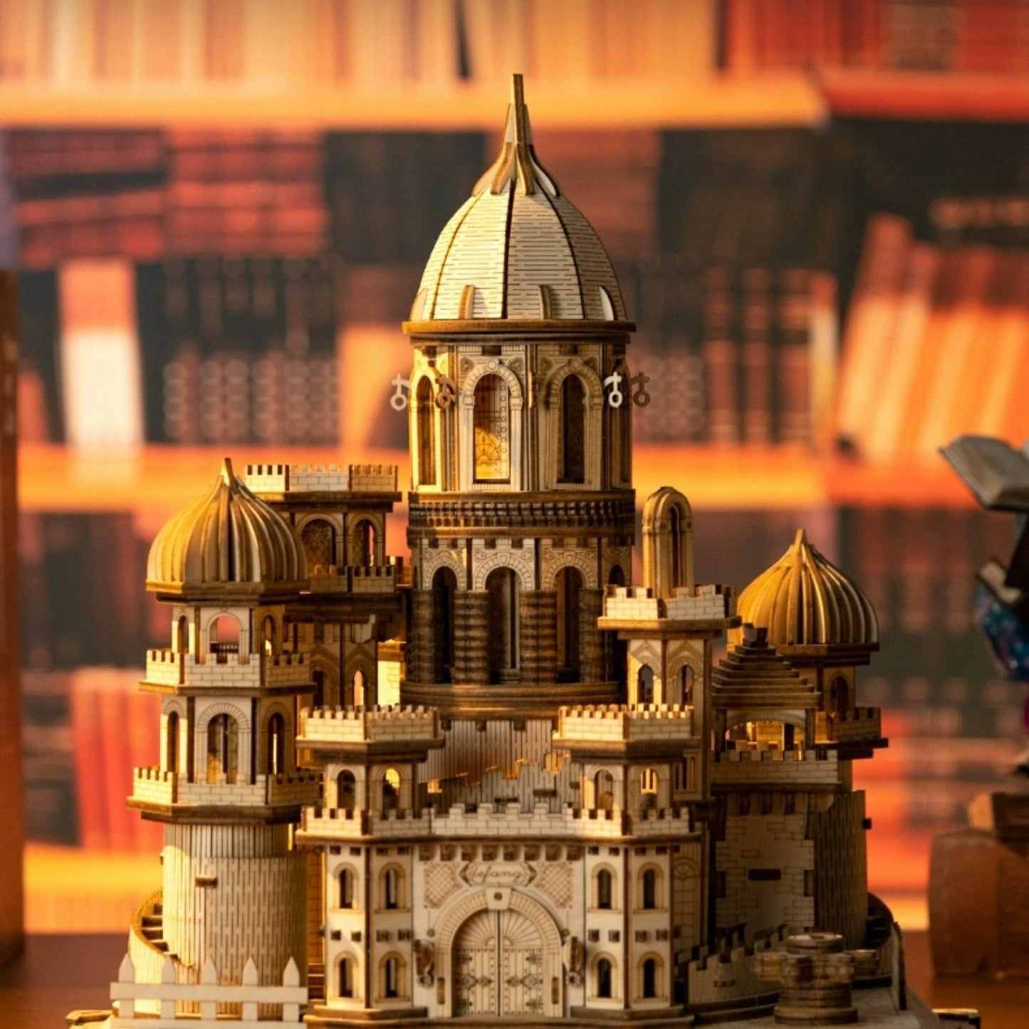 Magic Castle 3D Wooden Puzzle | Moving Gears | Mechanical Models | Miniature