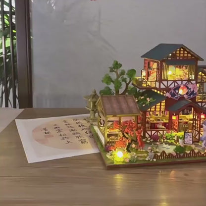 Live In Harmony - Japanese House- DIY Miniature Dollhouse Kit