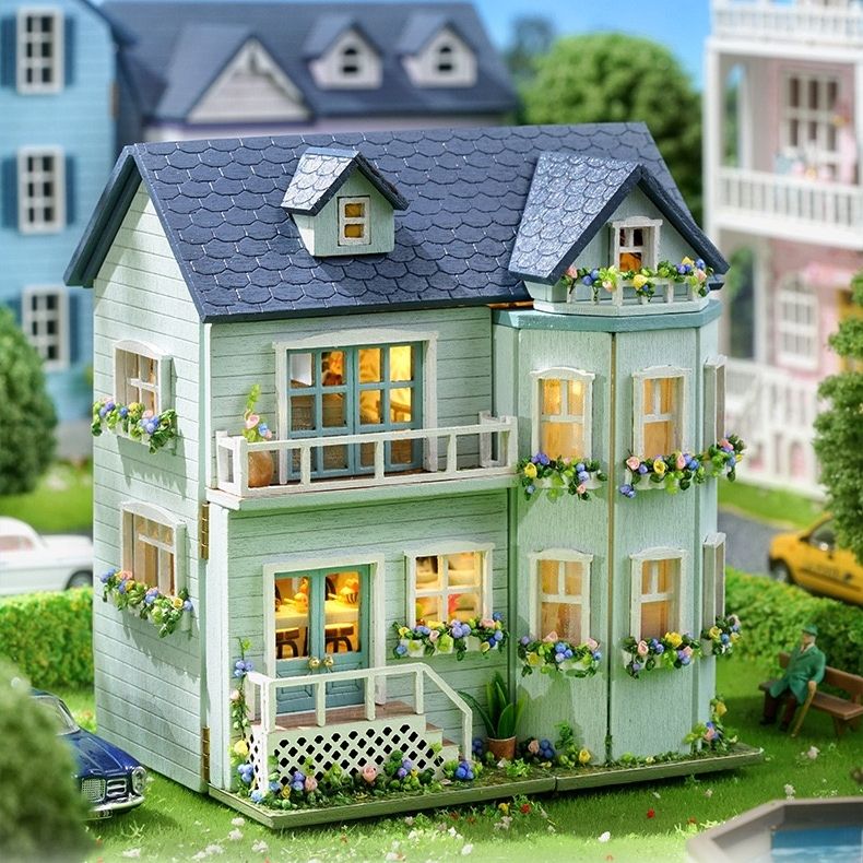 Mini House Series DIY Miniature House Kits Build Your Own Mini World DIYSLAND